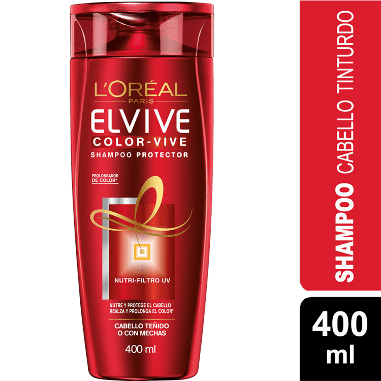Ficha técnica e caractérísticas do produto Shampoo Elvive Color-Vive 400 Ml