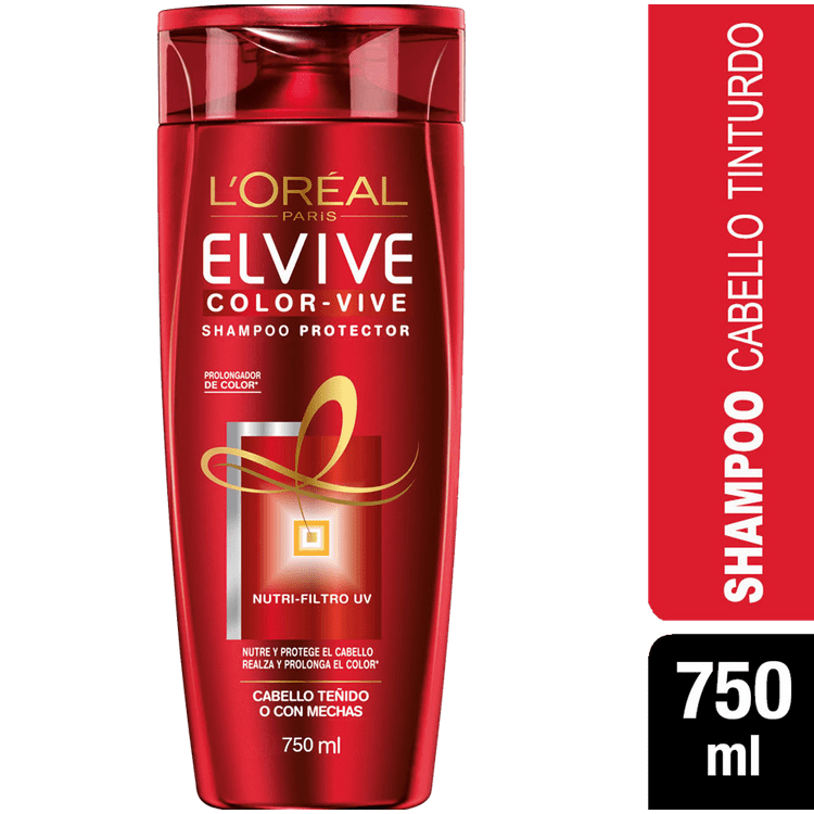 Ficha técnica e caractérísticas do produto Shampoo Elvive Color Vive 750 Cc