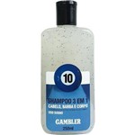Shampoo 3 em 1 Bola 10 Gambler - 250ml