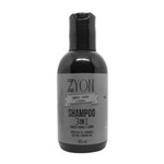 Ficha técnica e caractérísticas do produto Shampoo 3 em 1 para Barba, Cabelo e Corpo Zyon - 150ml