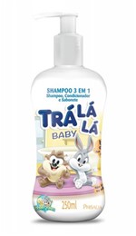 Shampoo 3em1 Trá Lá Lá Baby Bem Estar Personagem 200ml - Phisalia