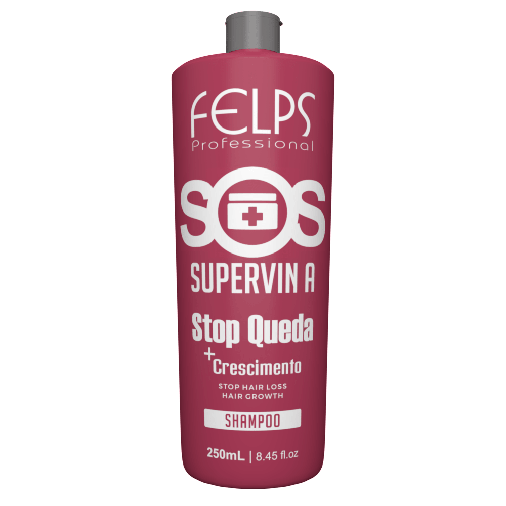 Ficha técnica e caractérísticas do produto Shampoo Felps Profissional SOS Supervin a Stop Queda 250ml