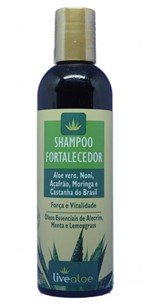 Ficha técnica e caractérísticas do produto Shampoo Fortalecedor Livealoe 240 Ml - Live Aloe
