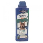 Ficha técnica e caractérísticas do produto Shampoo Gatos 2 em 1 Pet Clean