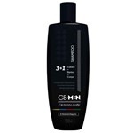 Ficha técnica e caractérísticas do produto Shampoo GB Men 3 em 1 Cabelo/Barba/Corpo 300ml - Giovanna Baby