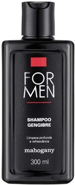 Ficha técnica e caractérísticas do produto Shampoo Gengibre For Men 300ml Mahogany
