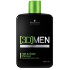 Ficha técnica e caractérísticas do produto Shampoo Hair Body 3D Men Schwarzkopf 250ml