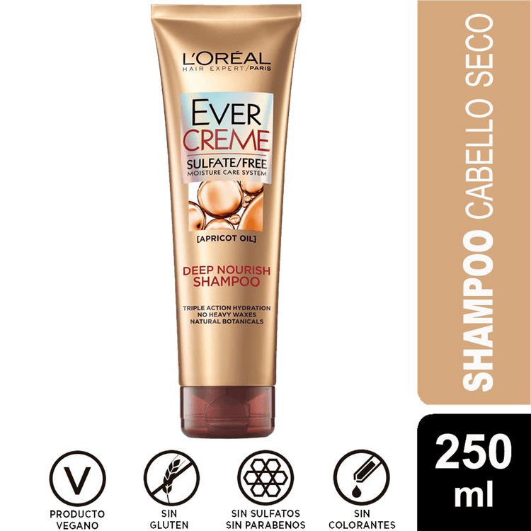 Ficha técnica e caractérísticas do produto Shampoo Hair Expertise Evercreme 250 Ml