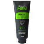 Ficha técnica e caractérísticas do produto Shampoo Hidrabell Men 2 em 1 Menta - 500ml