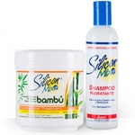 Shampoo Hidratante+ Mascara Silicon Mix Bambú Nutritivo 450g Avanti