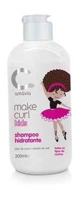 Ficha técnica e caractérísticas do produto Shampoo Infantil Amávia Make Curl Kids 300ml