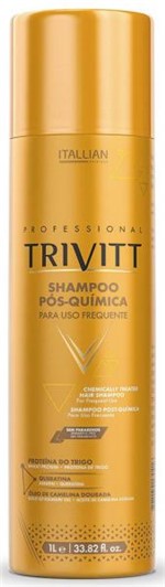 Shampoo Itallian Trivitt Profissional Pós Química - 1 L - Itallian Color