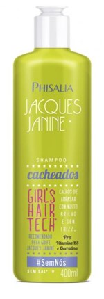 Ficha técnica e caractérísticas do produto Shampoo Jacques Janine Cabelos Cacheados 400 Ml - Phisalia