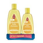 Ficha técnica e caractérísticas do produto Shampoo Johnson & Johnson Baby Regular 400ml + Shampoo Johnson &Johnson Baby Regular 200ml Preço Especial