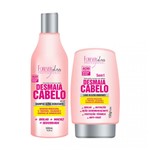 Shampoo + Leave In Desmaia Cabelo Ultra Hidratação Forever Liss