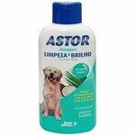 Shampoo Limpeza e Brilho Astor Cães e Gatos 500ml