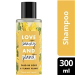 Ficha técnica e caractérísticas do produto Shampoo Love Beauty Planet Óleo de Coco Ylang Ylang 300ml - Love Beauty And Planet