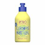 Ficha técnica e caractérísticas do produto Shampoo Low Poo Cachos in Brazil Retrô Cosméticos 300ml