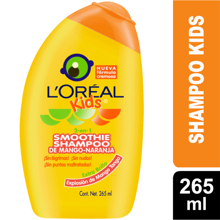 Ficha técnica e caractérísticas do produto Shampoo Más Acondicionador para Niños L'oréal Kids 265 Cc