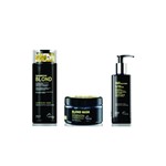 Ficha técnica e caractérísticas do produto Shampoo Máscara e Hair Protector Leave-in Truss Herchcovitch Alexandre Blond
