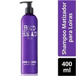 Ficha técnica e caractérísticas do produto Shampoo Matizador Bed Head Tigi Dumb Blond - 400ml