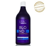 Ficha técnica e caractérísticas do produto Shampoo Matizador EFAC Blond Hair - 1L - Efac For Professionals