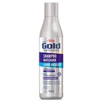 Ficha técnica e caractérísticas do produto Shampoo Matizador Niely Gold Louro Absoluto 300ml