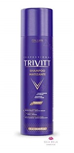 Ficha técnica e caractérísticas do produto Itallian Hairtech Trivitt Matizante Shampoo Matizante - 1lt