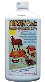 Ficha técnica e caractérísticas do produto Shampoo Medicinal Peróxido de Benzoíla Mersey 500ml Envio já