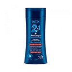 Ficha técnica e caractérísticas do produto Shampoo Men Anticaspa 2 em 1 Limpeza Profunda 250ml - Muriel