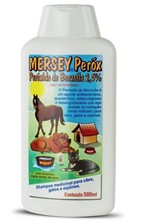 Shampoo Mersey Peróx Cães, Gatos e Equinos 500 Ml