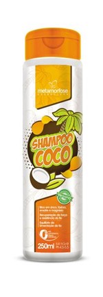Ficha técnica e caractérísticas do produto Shampoo Metamorfose Coco Vegano 250ml