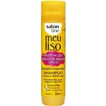 Ficha técnica e caractérísticas do produto Shampoo Meu Liso Muito+liso Salon Line 300ml Amido de Milho