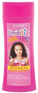 Ficha técnica e caractérísticas do produto Shampoo Muriel Infantil Umidiliz Cachos Perfeitos 250ml