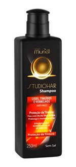 Ficha técnica e caractérísticas do produto Shampoo Muriel para Cabelos Tingidos Lisos Vermelhos 250ml