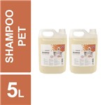 Ficha técnica e caractérísticas do produto Shampoo Neutralizador Odores Pet Premium Top Vet 5l Kit 2un