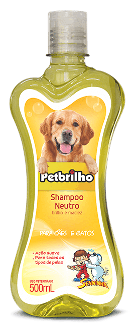 Ficha técnica e caractérísticas do produto Shampoo Neutro 500 Ml Petbrilho