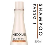 Ficha técnica e caractérísticas do produto Shampoo Nexxus Oil Infinite para Redução de Frizz - Passo 1 - 250ml