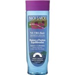 Ficha técnica e caractérísticas do produto Shampoo Nick & Vick Cabelo Bonito Nutri-Hair Amora/Calêndula 300ml