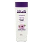 Ficha técnica e caractérísticas do produto Shampoo Nick & Vick NUTRI-Hair Limpeza Profunda 300ml