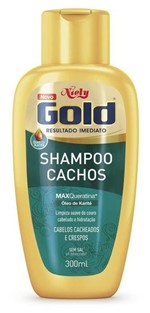Ficha técnica e caractérísticas do produto Shampoo Niely Gold - Cachos - 300ml