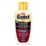Ficha técnica e caractérísticas do produto Shampoo Niely Gold Compridos + Fortes 300ml SH NIELY GOLD S/SAL 300ML FR COMPRD + FORTES