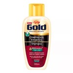 Ficha técnica e caractérísticas do produto Shampoo Niely Gold Compridos + Fortes 300ml - Único