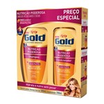 Ficha técnica e caractérísticas do produto Shampoo Niely Gold Nutrição Poderosa 300ml + Condicionador Niely Gold Nutrição Poderosa 200ml