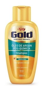 Ficha técnica e caractérísticas do produto Shampoo Niely Gold - Óleo de Argan Pós Química - 300ml