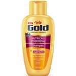 Ficha técnica e caractérísticas do produto Shampoo Niely Gold Sem Sal Nutrição Poderosa 300ml