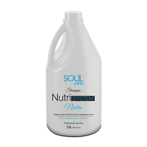 Ficha técnica e caractérísticas do produto Shampoo Nutri System Soul Care 2,5 Litros