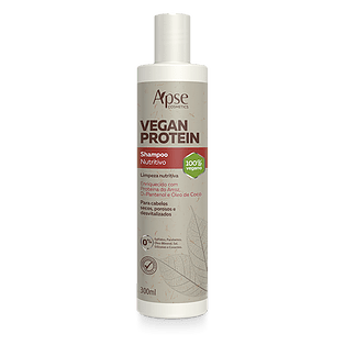 Ficha técnica e caractérísticas do produto Shampoo Nutritivo Vegan Protein Apse Cosmetics 300Ml