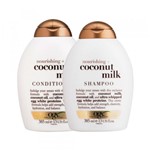 Ficha técnica e caractérísticas do produto Shampoo OGX Coconut Milk 385ml e Condicionador OGX Coconut Milk 385ml
