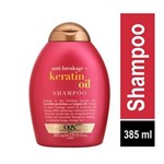 Ficha técnica e caractérísticas do produto Shampoo OGX Keratin Oil 385mL - 385ml